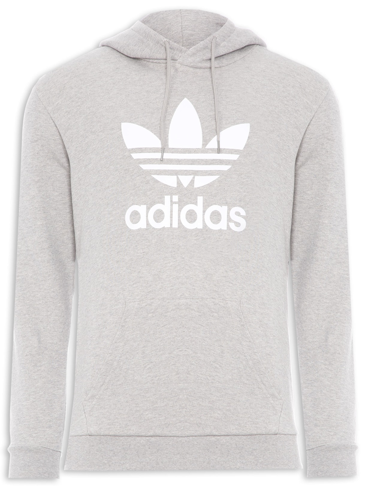 Blusa Masculina Trefoil Hoody - Cinza