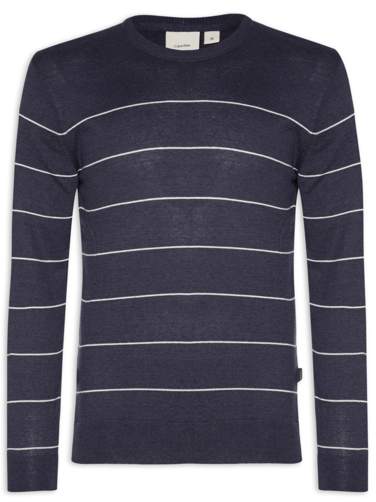 Blusa Masculina Tricot Clasic Stripes - Azul