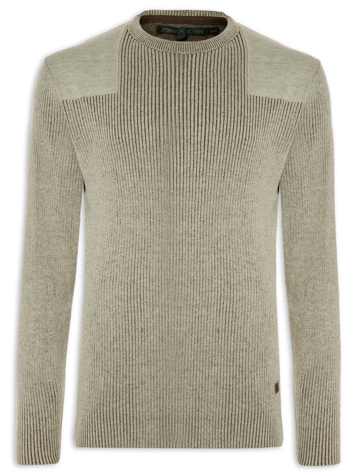 Blusa Masculina Tricot Deck - Bege