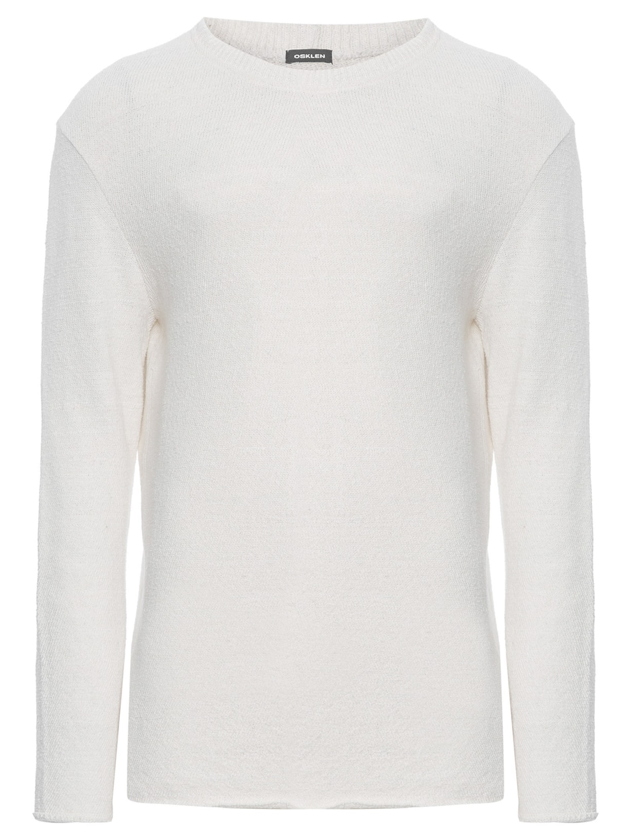 Blusa Masculina Tricot Fluid E-Fabrics - Off White