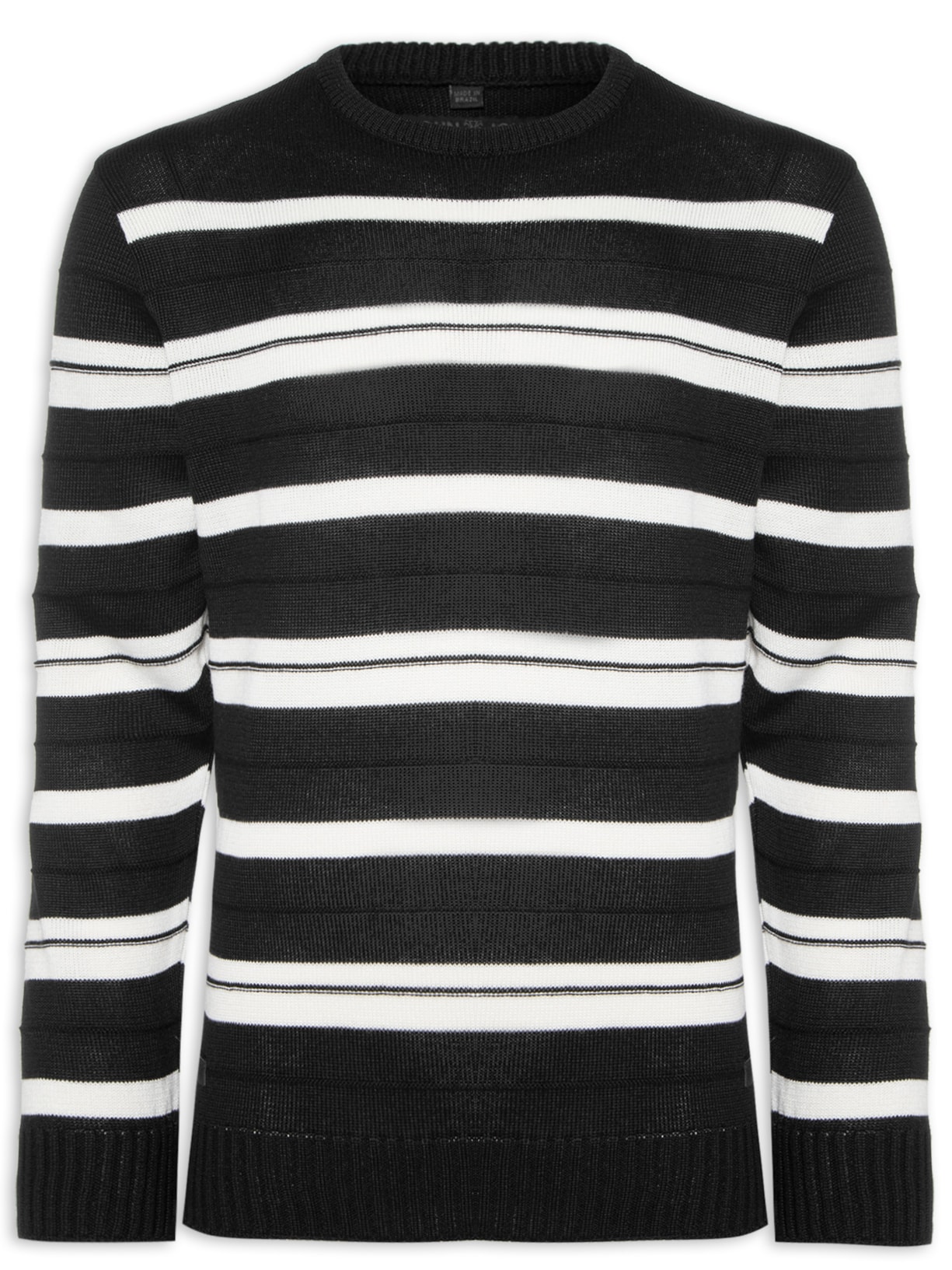 Blusa Masculina Tricot Hades - Preto