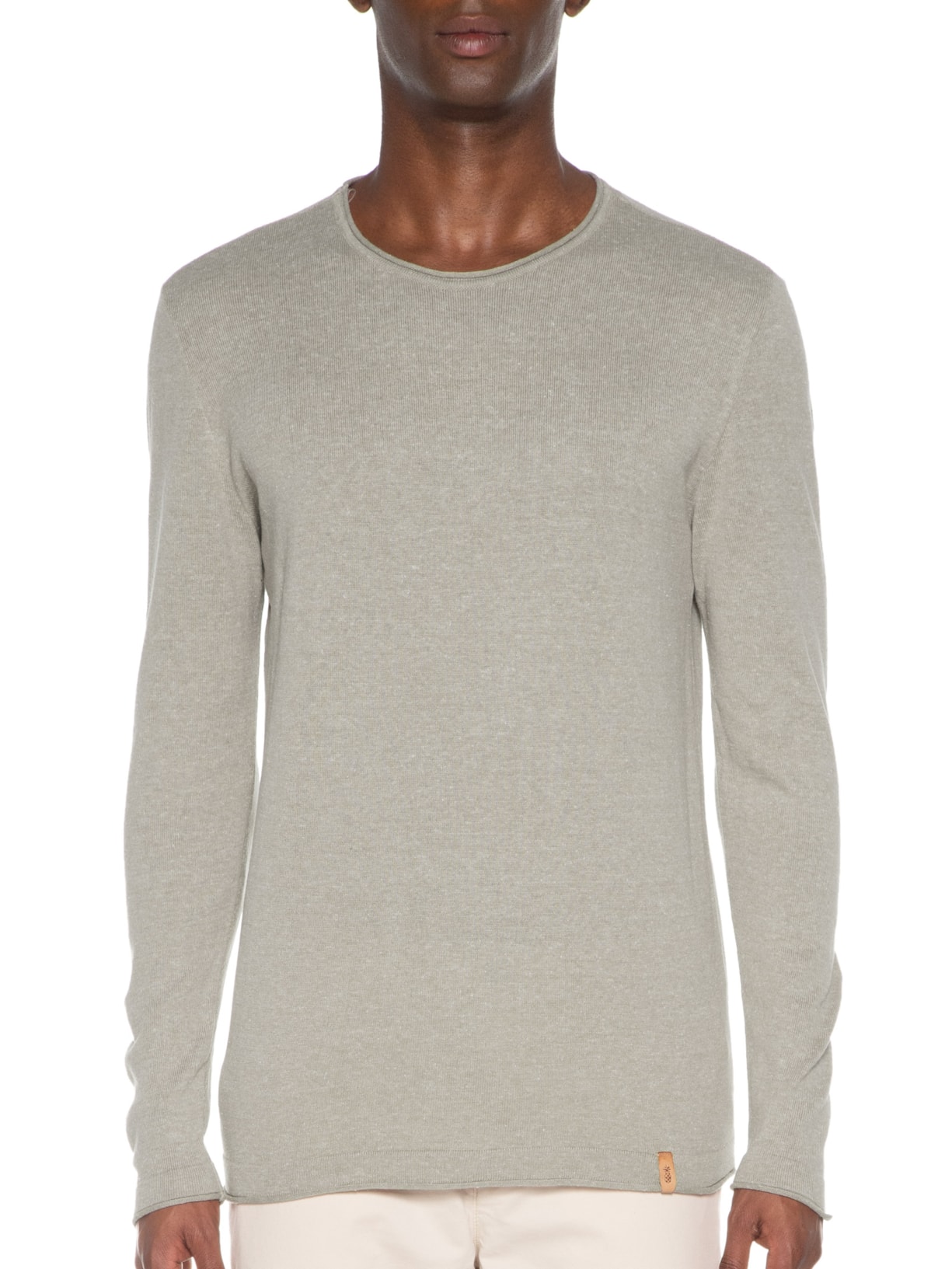 Blusa Masculina Tricot Light Bege Pineapple