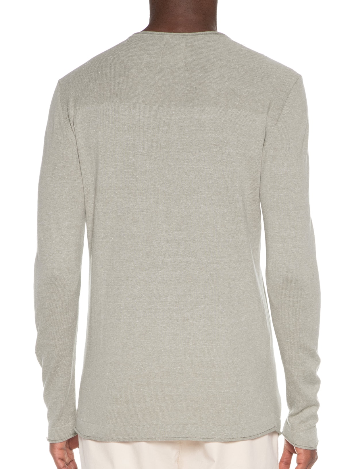 Blusa Masculina Tricot Light Bege Pineapple