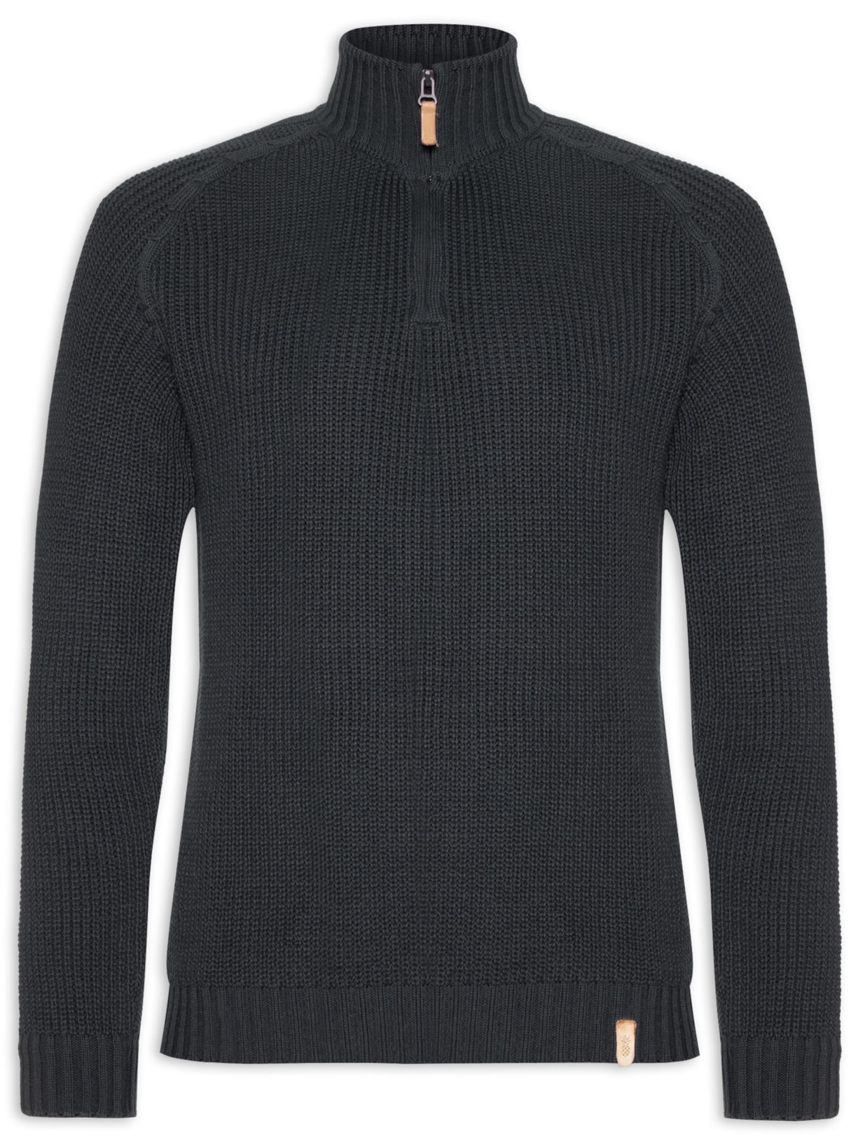Blusa Masculina Tricot Manhattan - Cinza