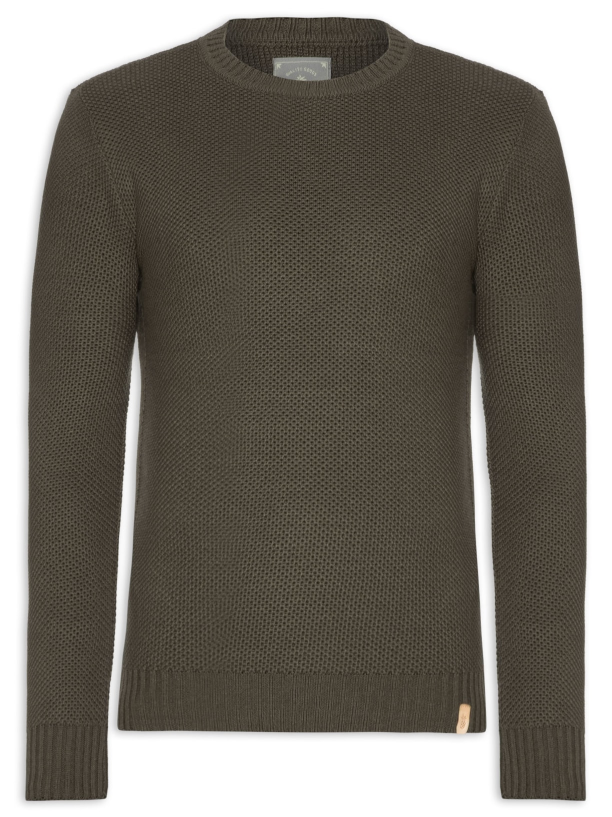 Blusa Masculina Tricot Mont Blanc - Marrom