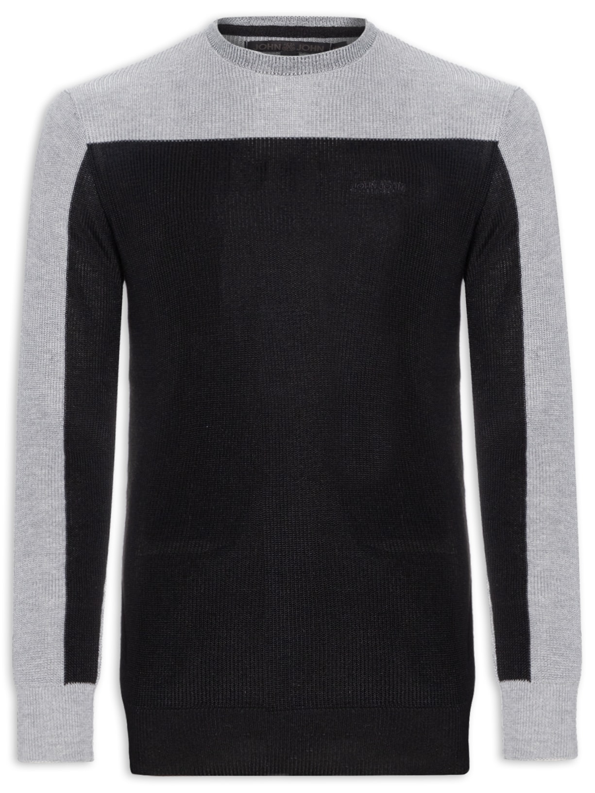 Blusa Masculina Tricot Rocky - Cinza