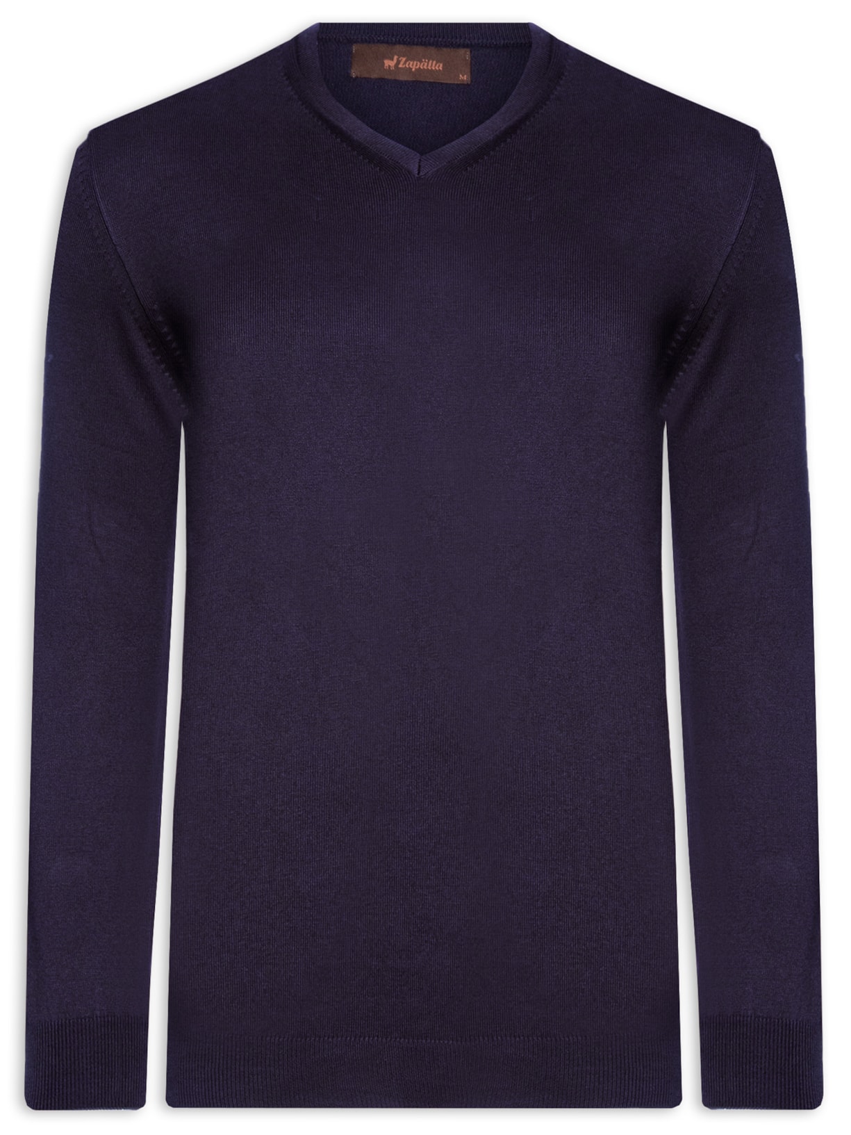 Blusa Masculina Tricot V Neck - Azul