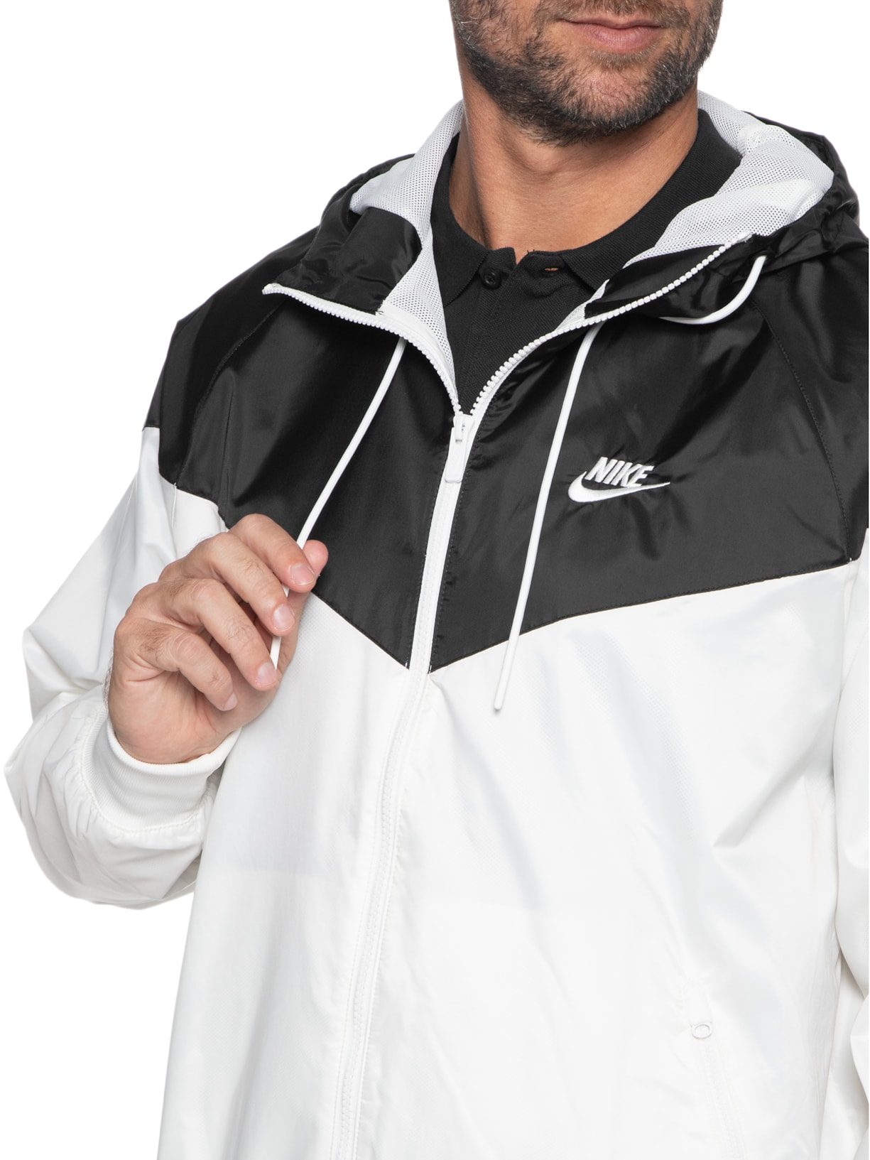 Blusa Masculina Wvn Lnd Wr Hd Jacket Off White Nike