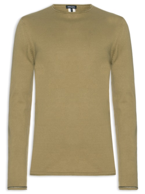 Blusa Masculino Manga Longa Light - Marrom