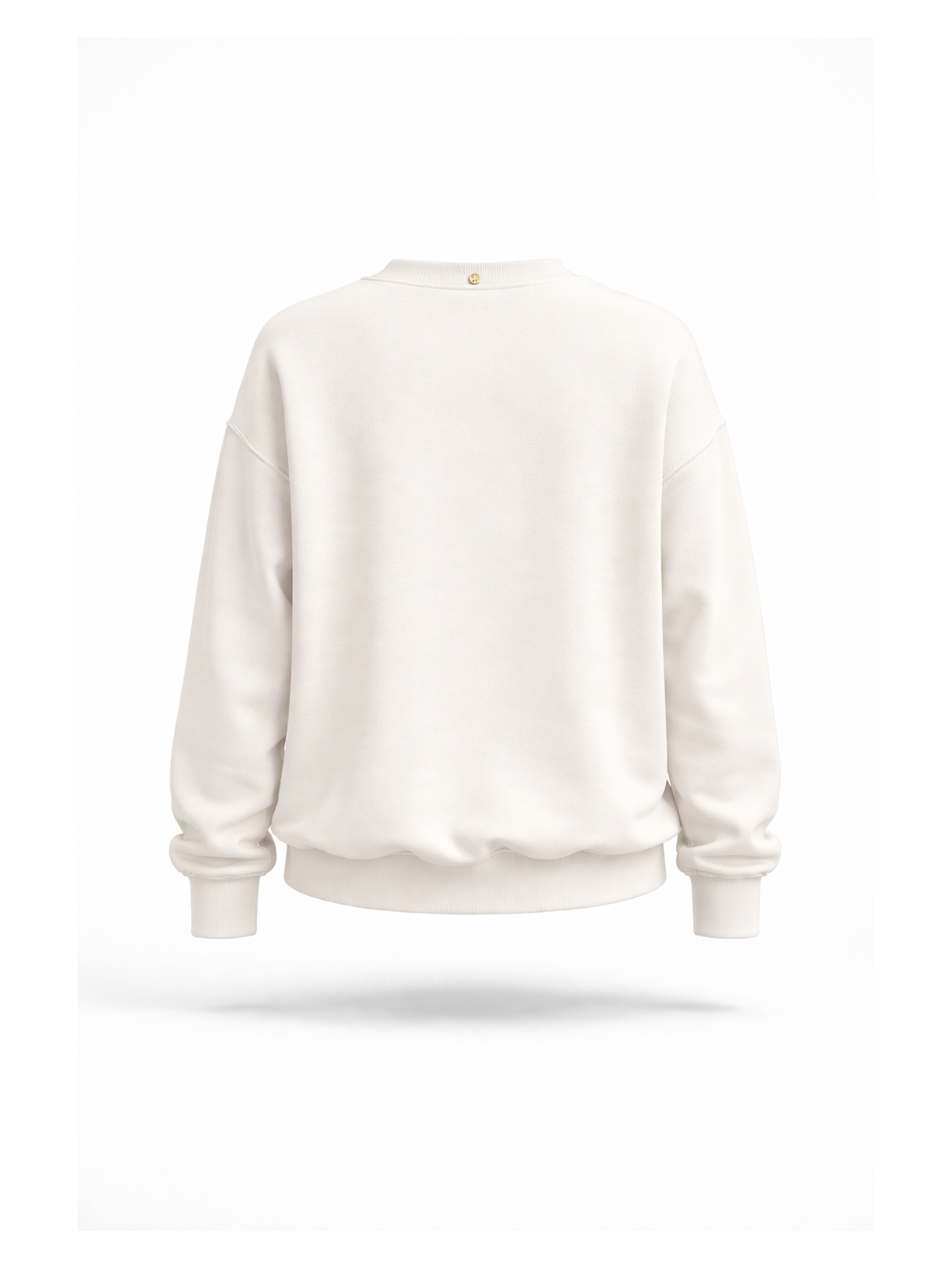 Blusa Moletom Linhas Off White Branco Suntime