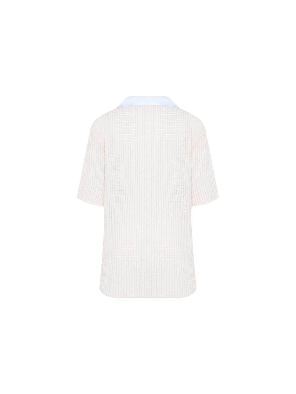 Blusa Polo Mareh Laguna Off White Shop Ginger