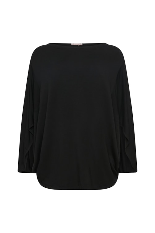 blusa triangle bamboo preta
