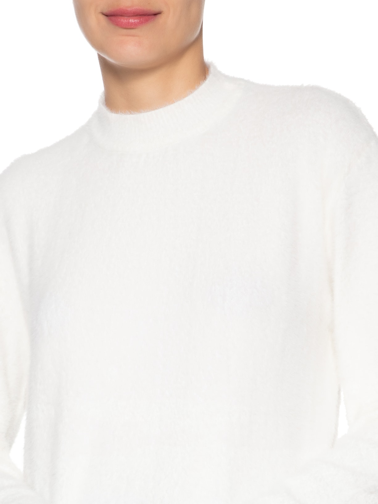 Blusa Tricot Lena Branco Andrea Bogosian