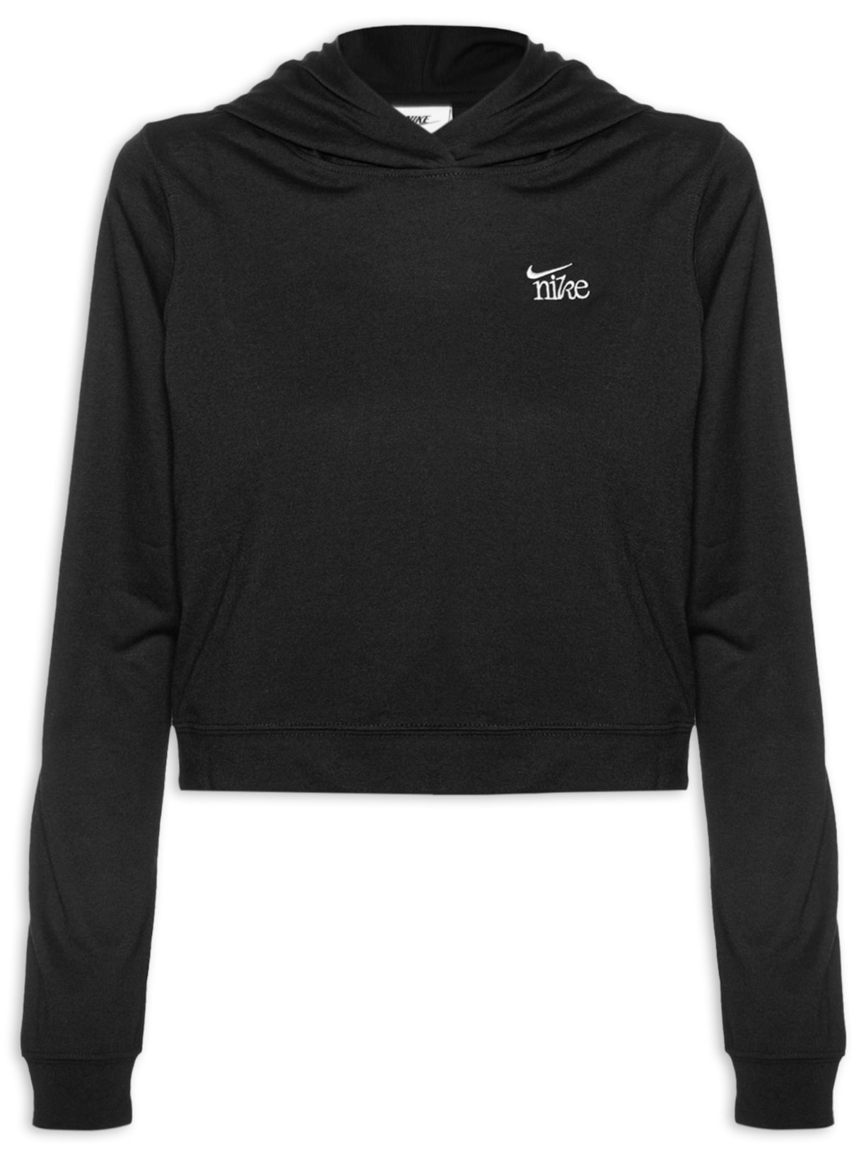 Blusão Feminino Chill Knit Hoody Preto Nike