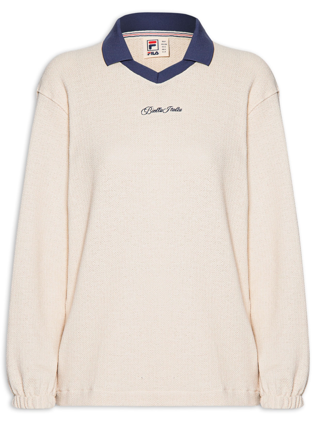 Blusão Feminino Comfort Knit Bege Fila