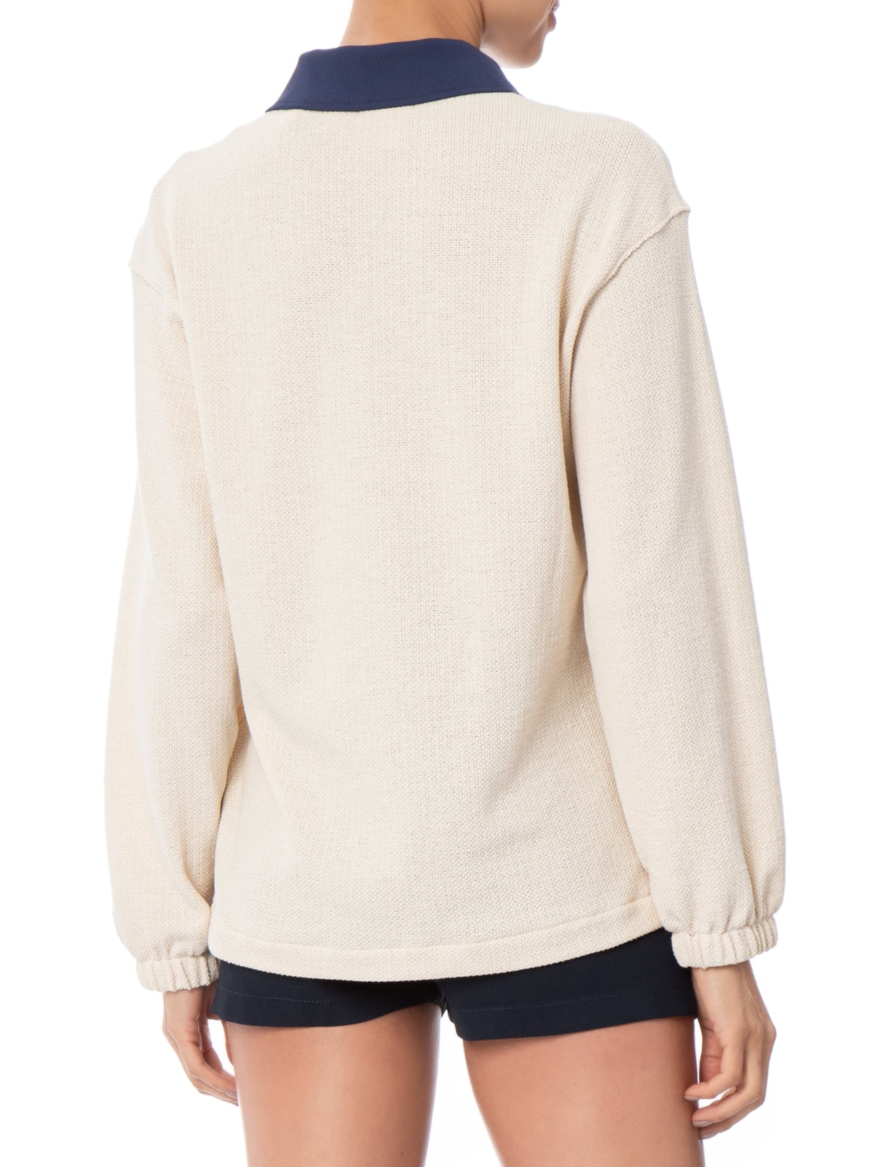 Blusão Feminino Comfort Knit Bege Fila