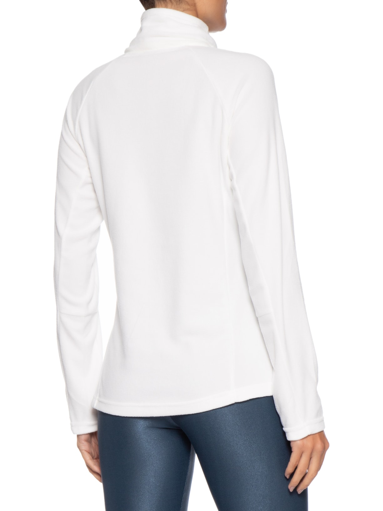 Blusão Feminino Glacial IV 1/2 Zip Branco Columbia