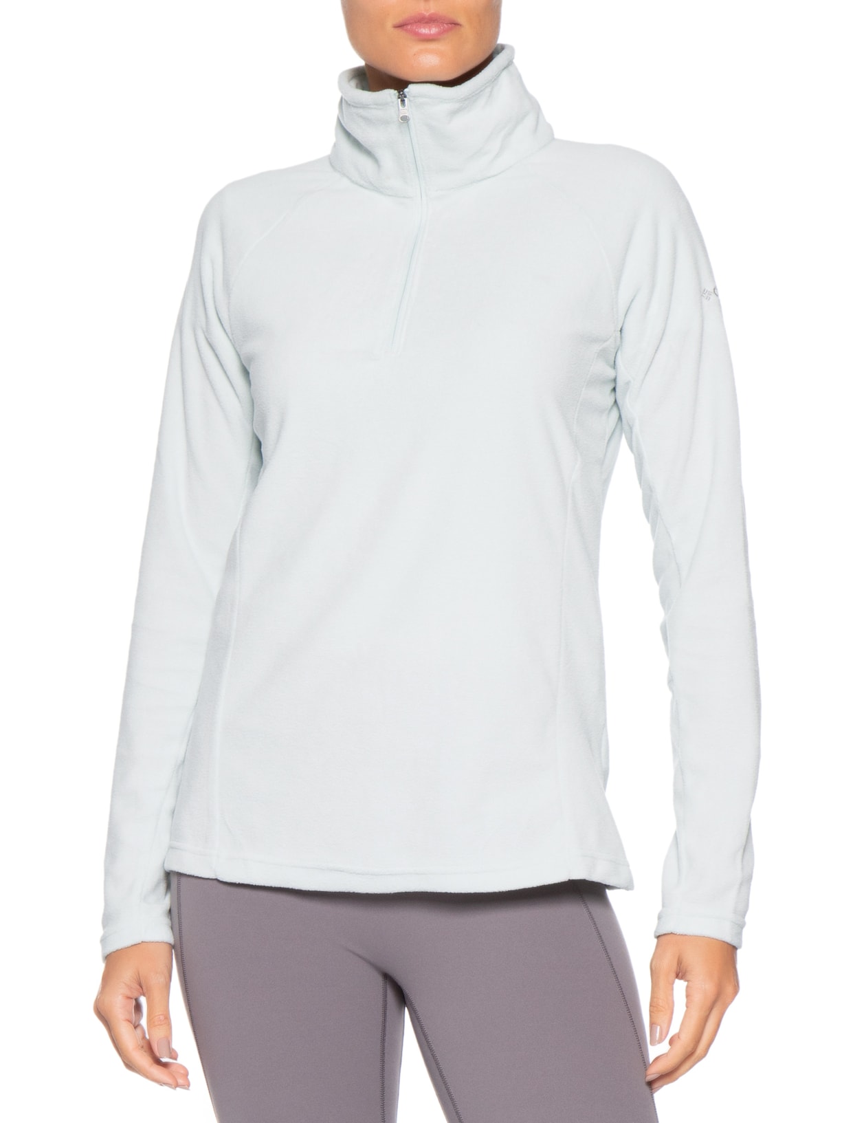 Blusão Feminino Glacial IV 1/2 Zip Verde Columbia