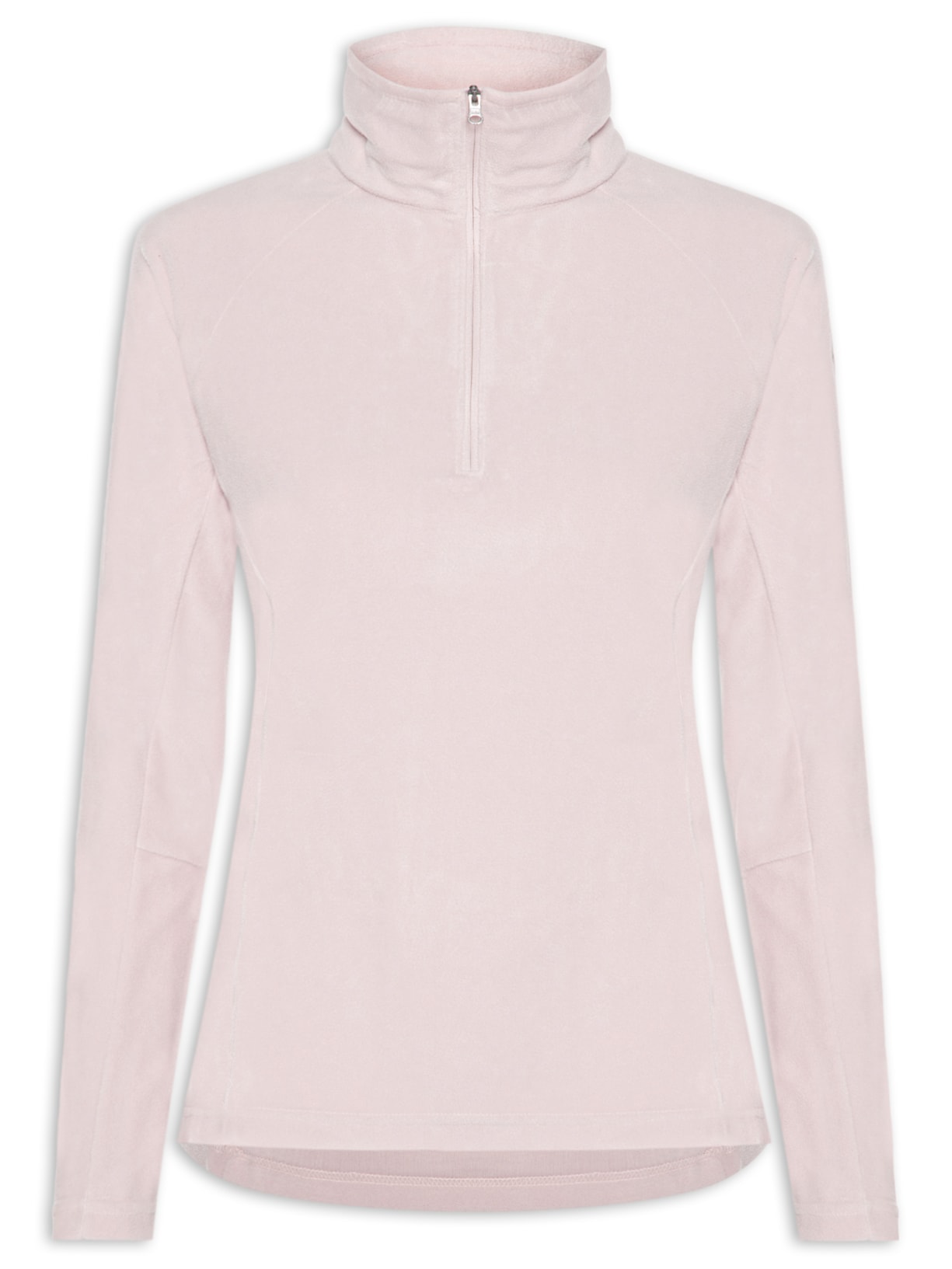 Blusão Feminino Glacial™ IV 1/2 Zip – Rosa Columbia