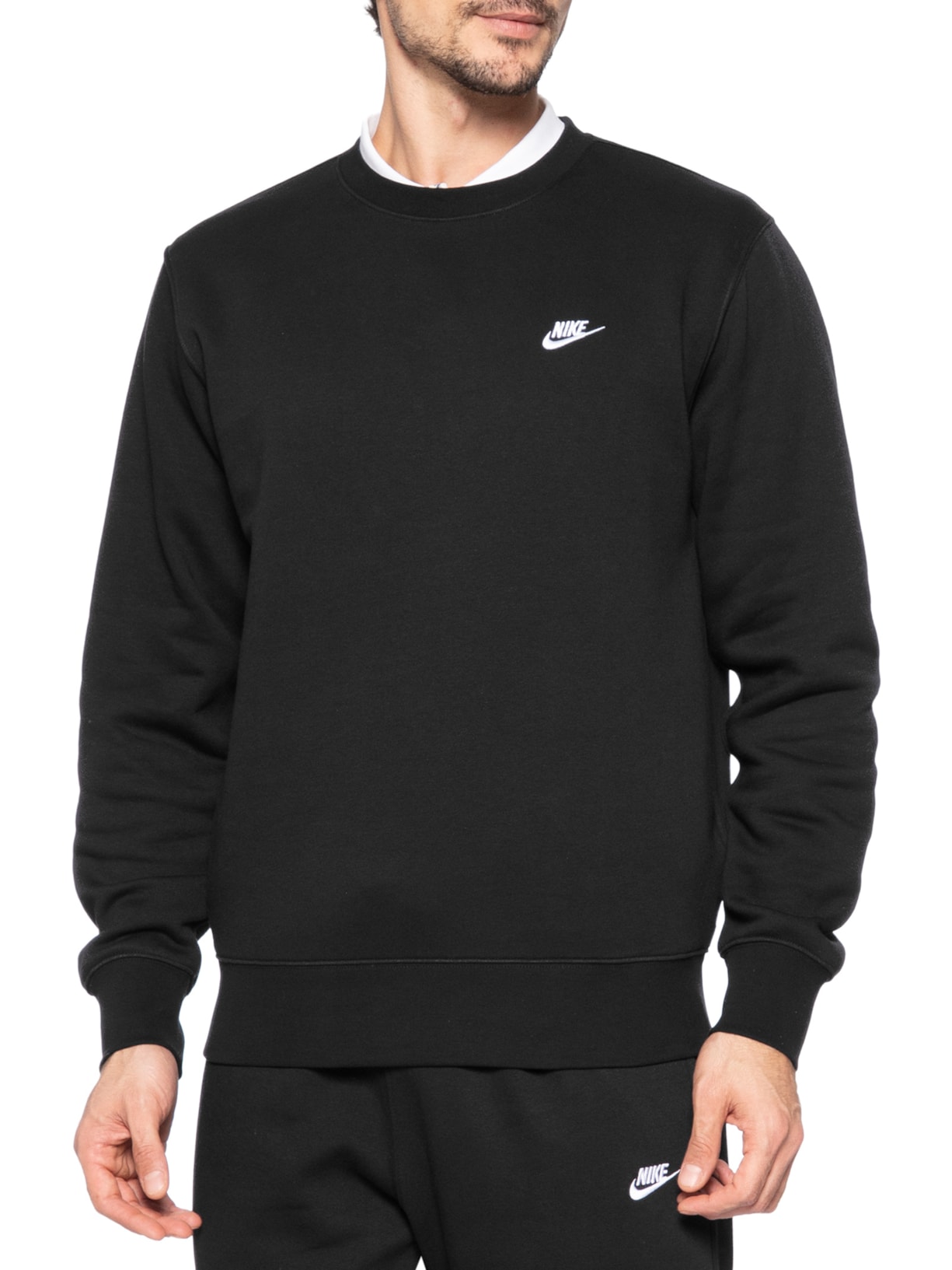 Blusão Masculino Club Crew Preto Nike