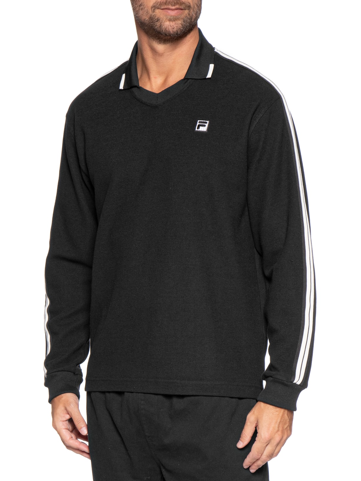 Blusão Masculino Heritage F-Box Preto Fila