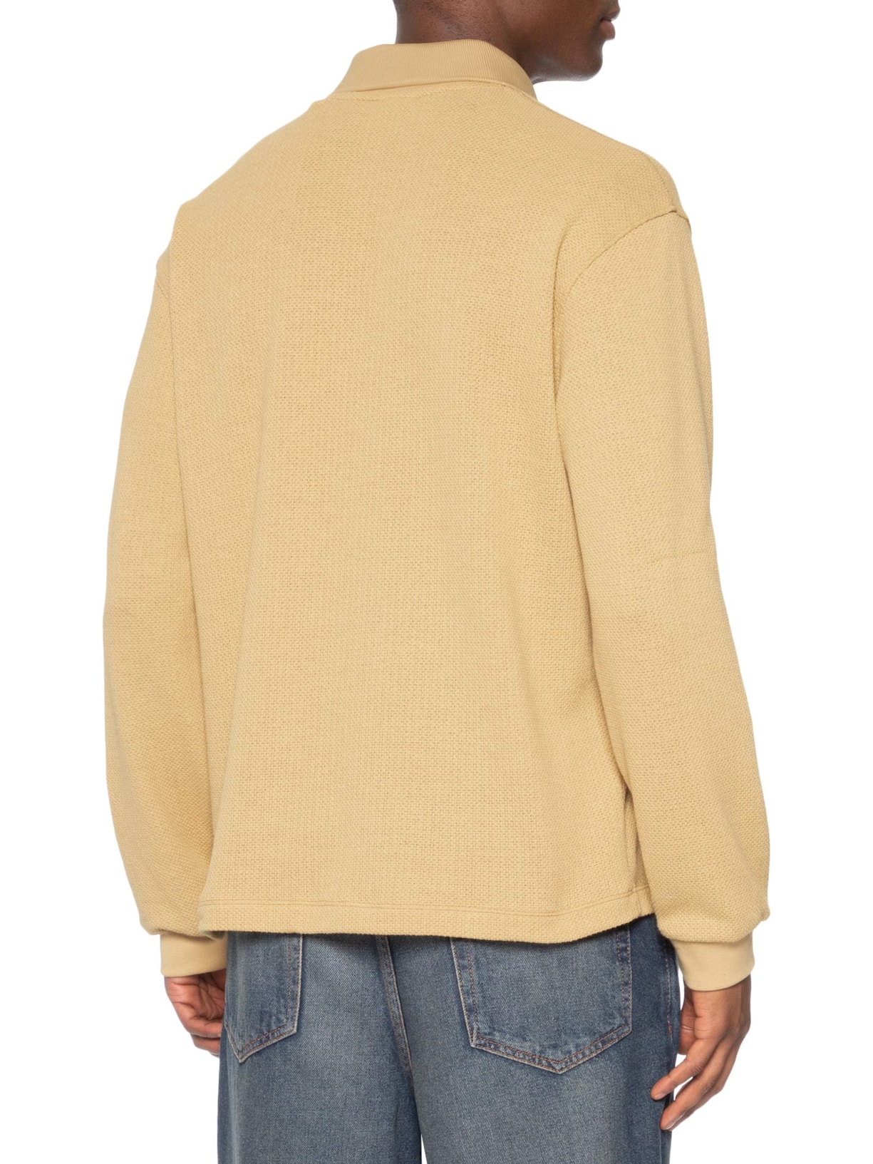 Blusão Masculino Over Knit Bege Fila