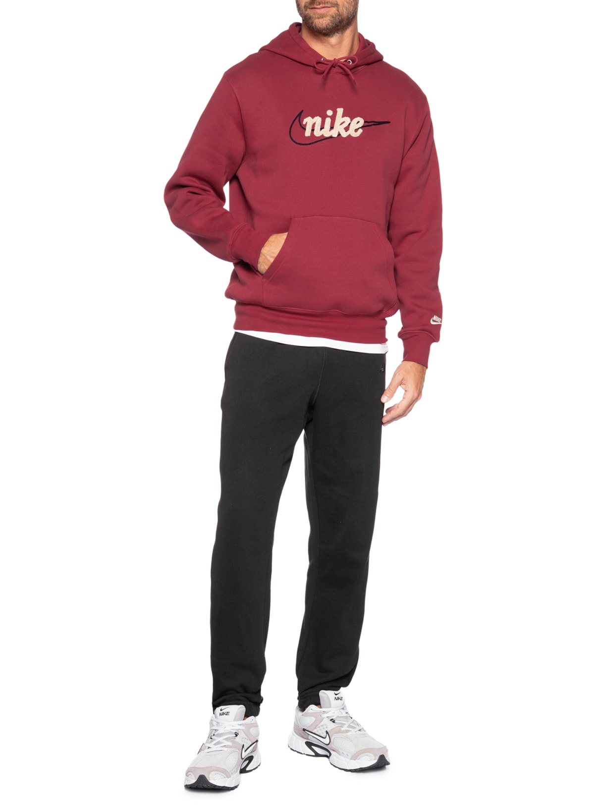 Blusão Masculino Sportswear Club Vermelho Nike Nike