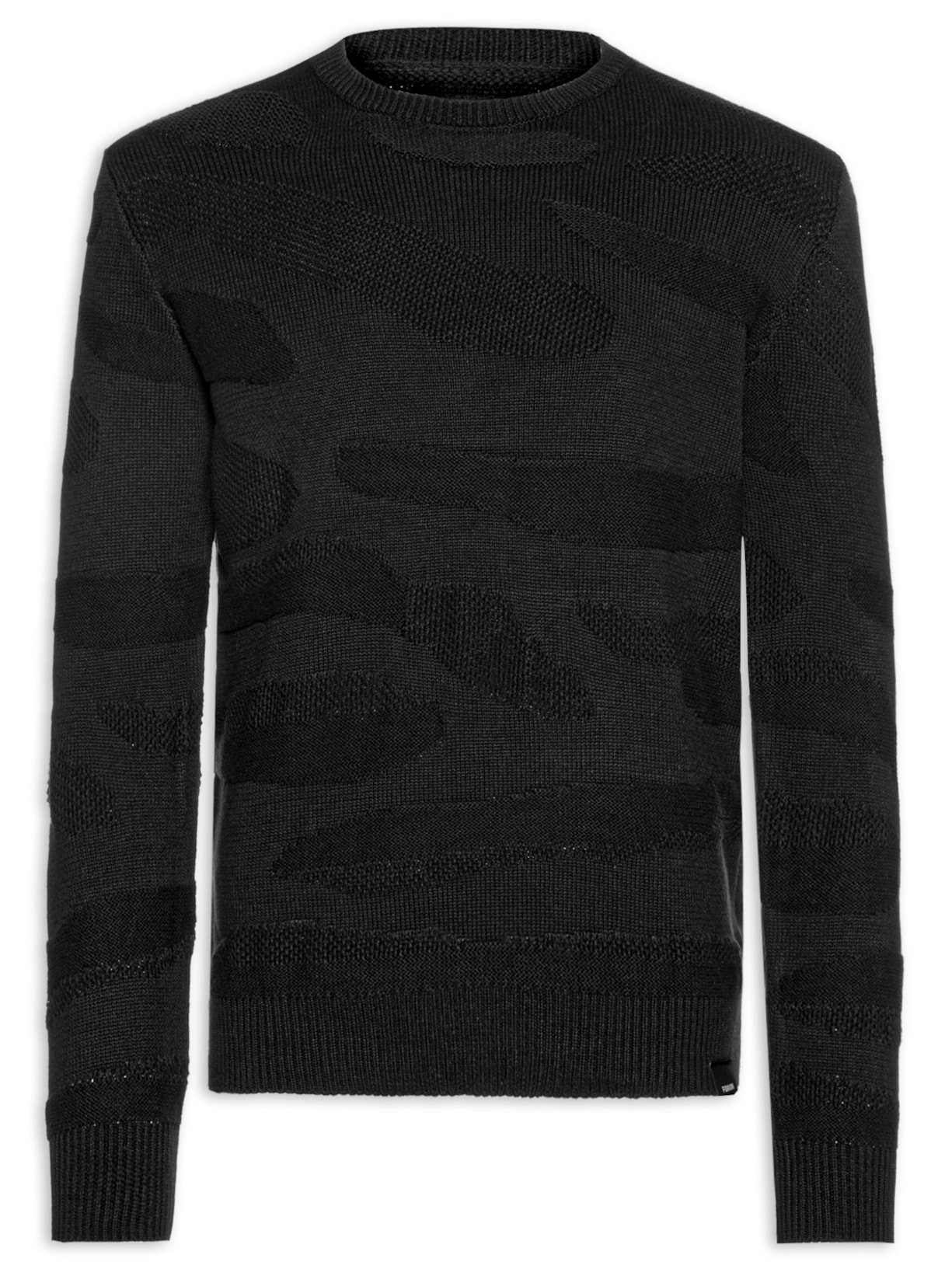 Blusão Masculino Tricot - Preto