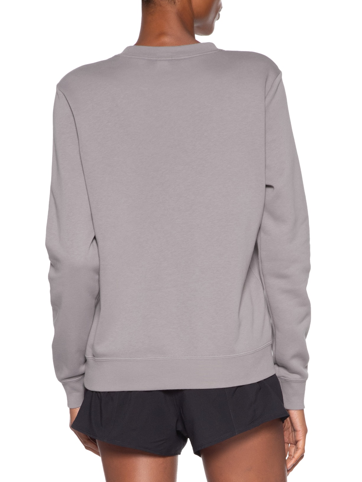 Blusão Sportswear Club Fleece Crew Marrom Nike