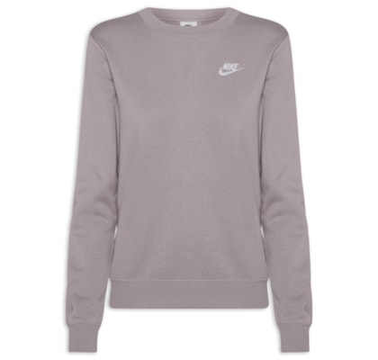 Blusão Sportswear Club Fleece Crew - Marrom