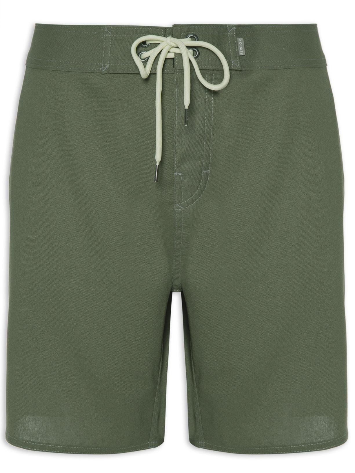Board Short Masculino Linho - Verde