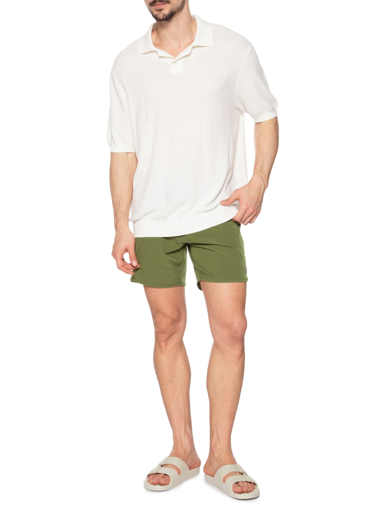 Boardshort Masculino Elite Verde Deus Ex Machina