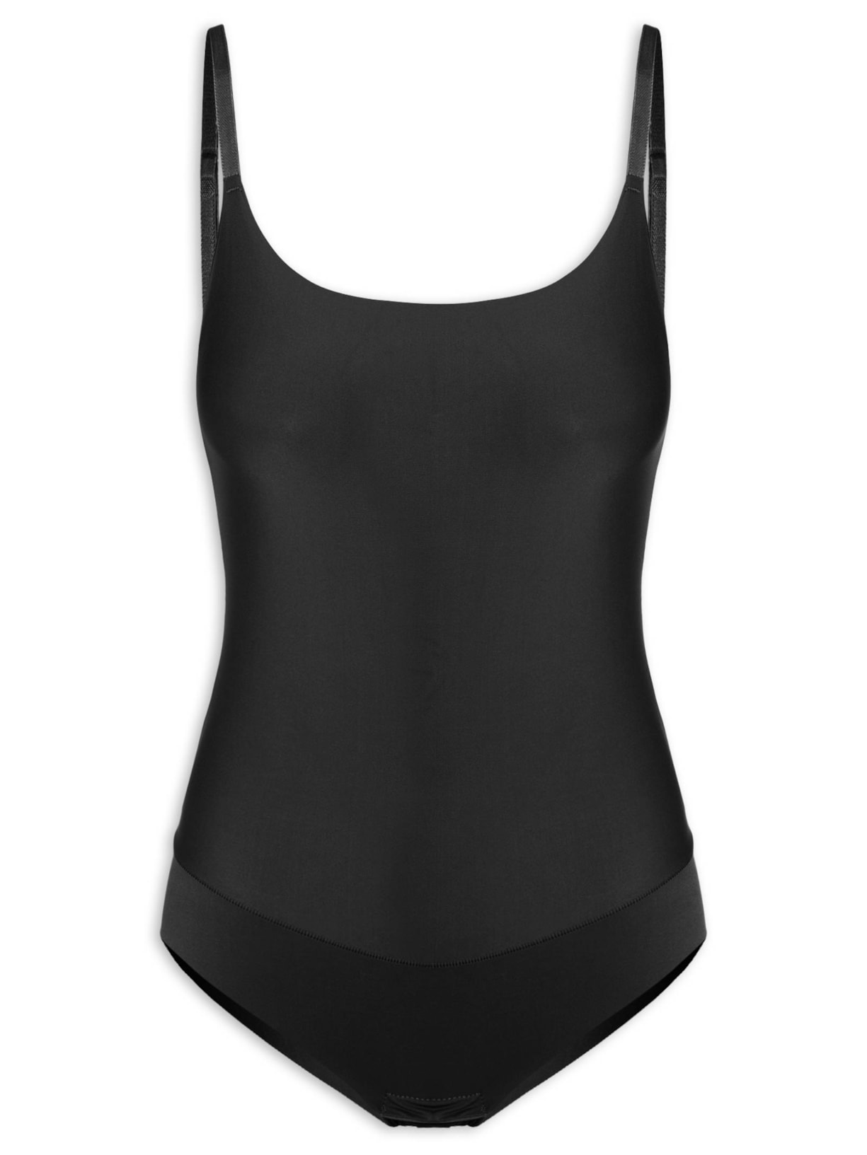 Body Alça Fina Shape Preto Valisere