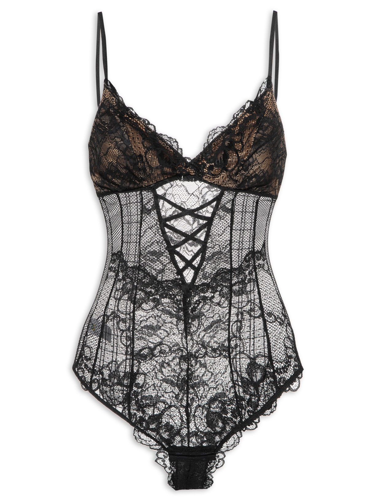 Body Alcinha - Preto