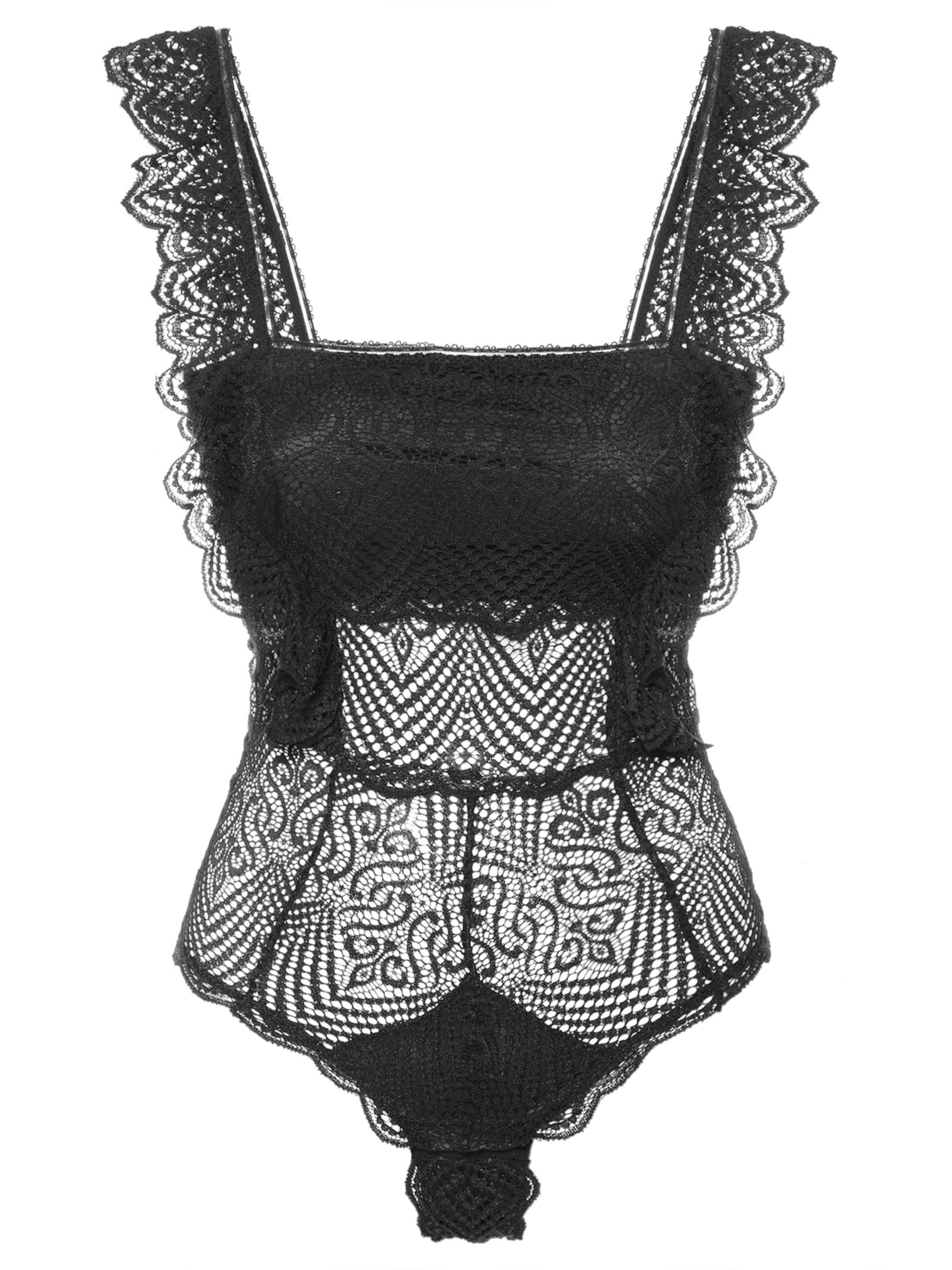 Body Alcinha Preto Valisere