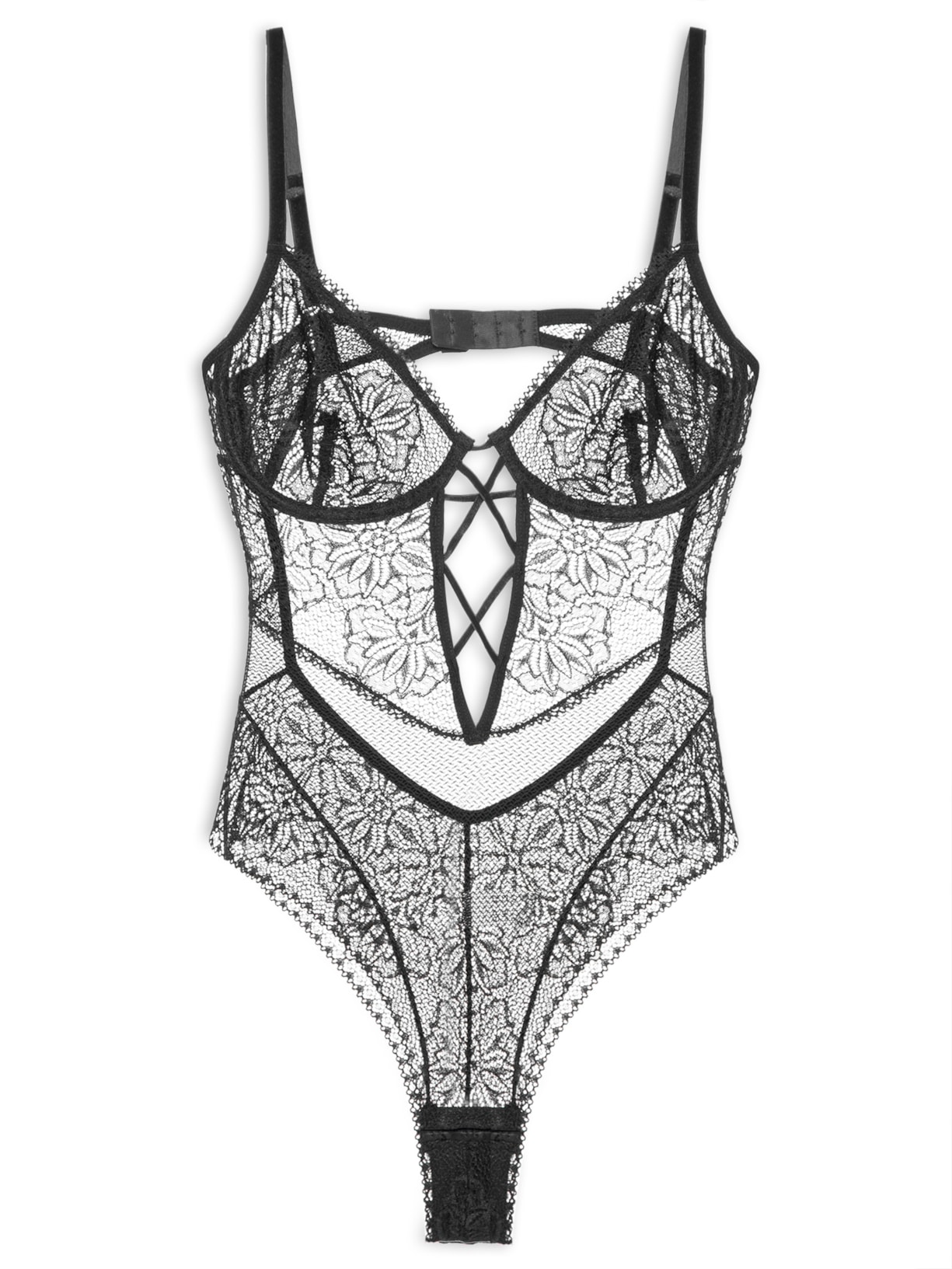 Body Alcinha - Preto