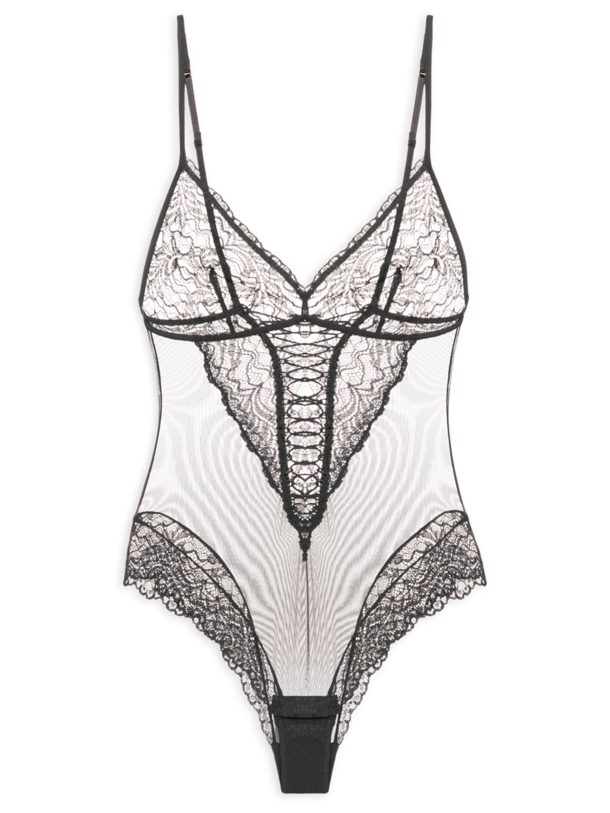 Body Alcinha - Preto