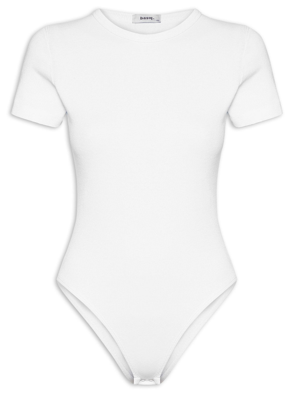 Body Básico Manga Curta - Branco