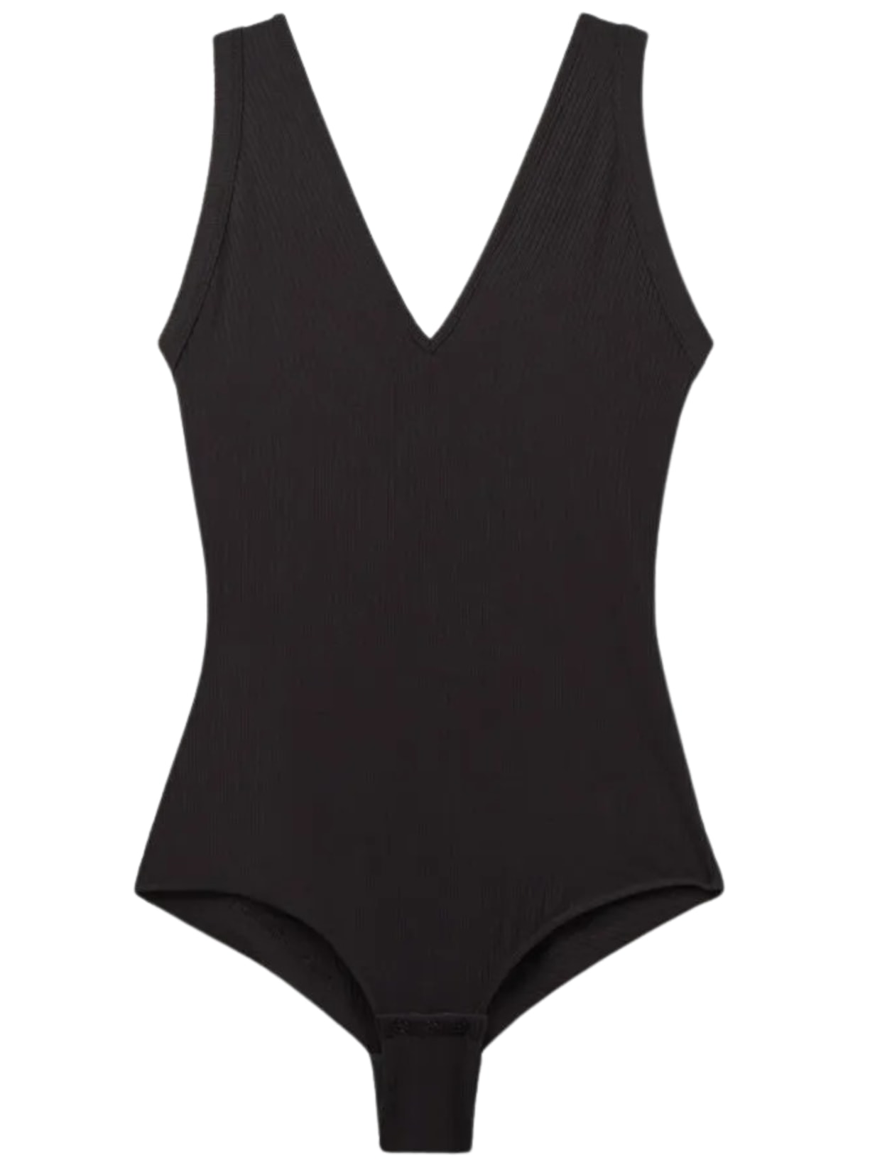 Body Canelado Your Everyday Wear - Preto