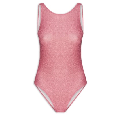 Body Carnaval Em Lurex - Rosa