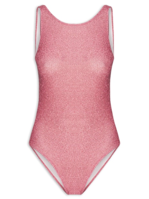 Body Carnaval Em Lurex - Rosa