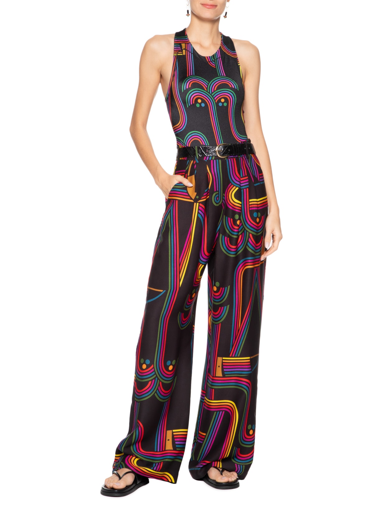 Body Cavão Logotuca Preto Farm