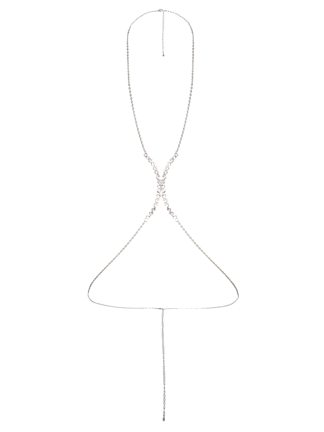 Body Chain Com Medalhas - Prata