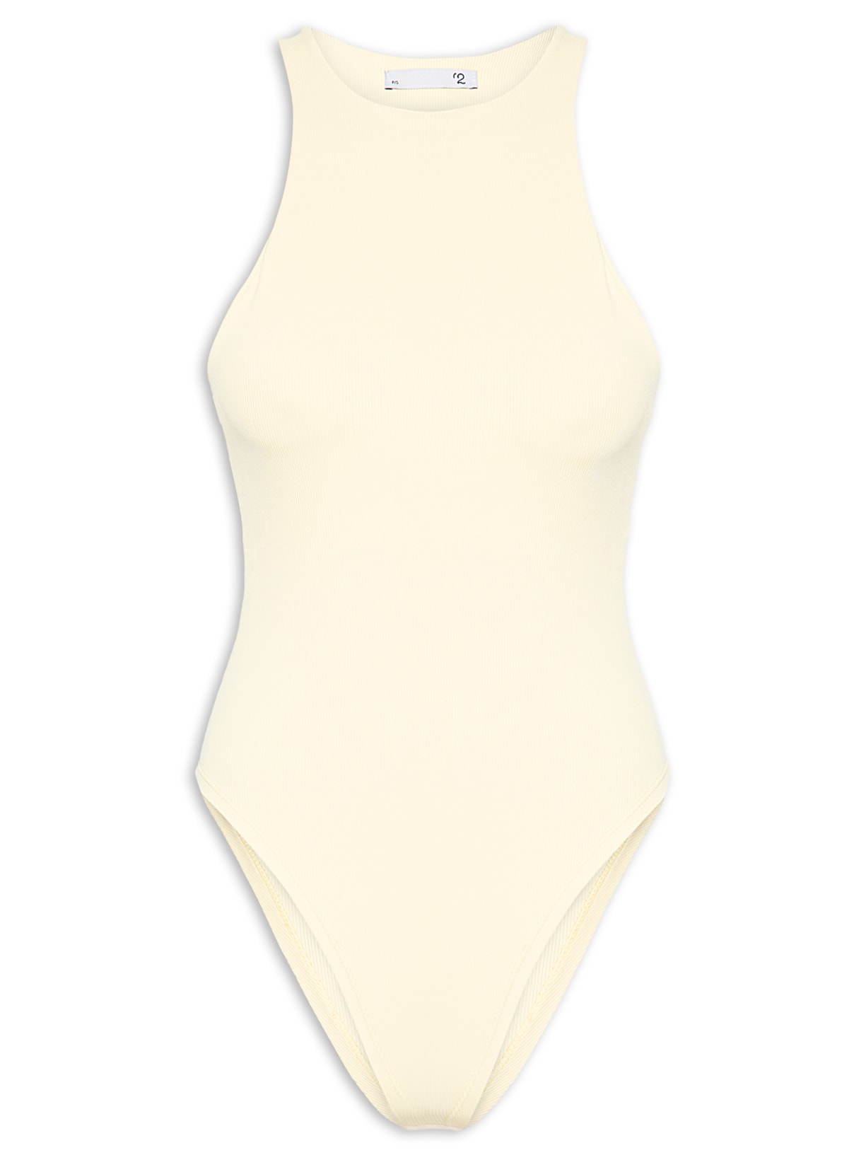 Body Com Decote Halter - Amarelo