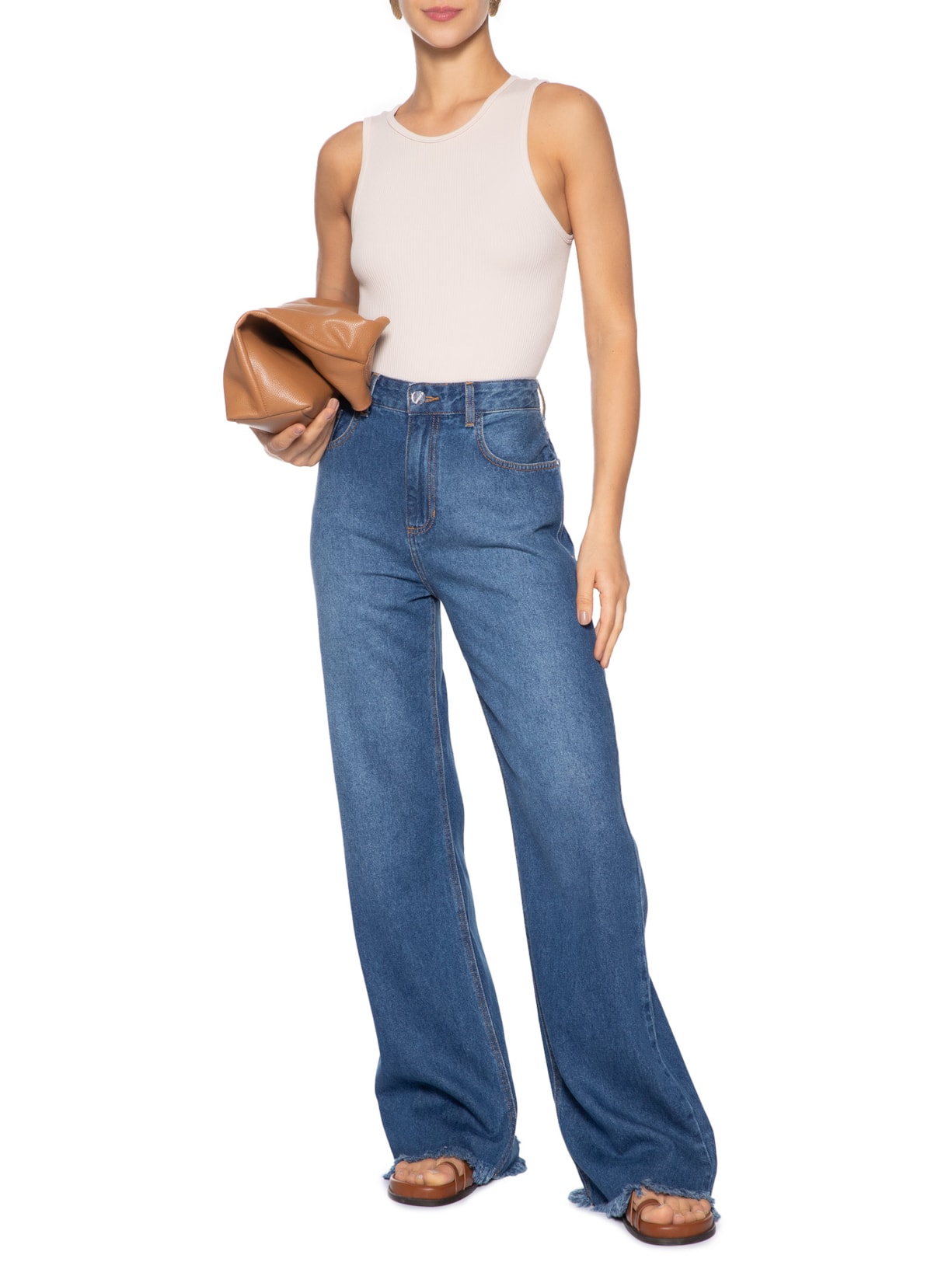 Body Comfy Sem Costura Decote Careca Rosa Basiq