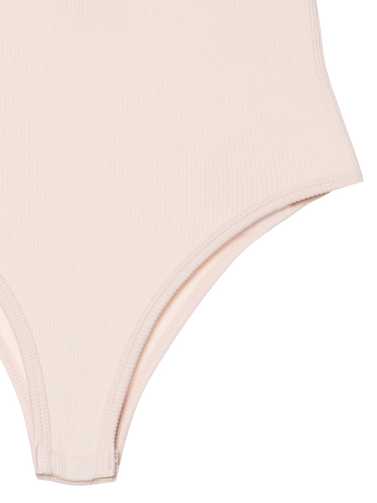 Body Comfy Sem Costura Decote Careca Rosa Basiq