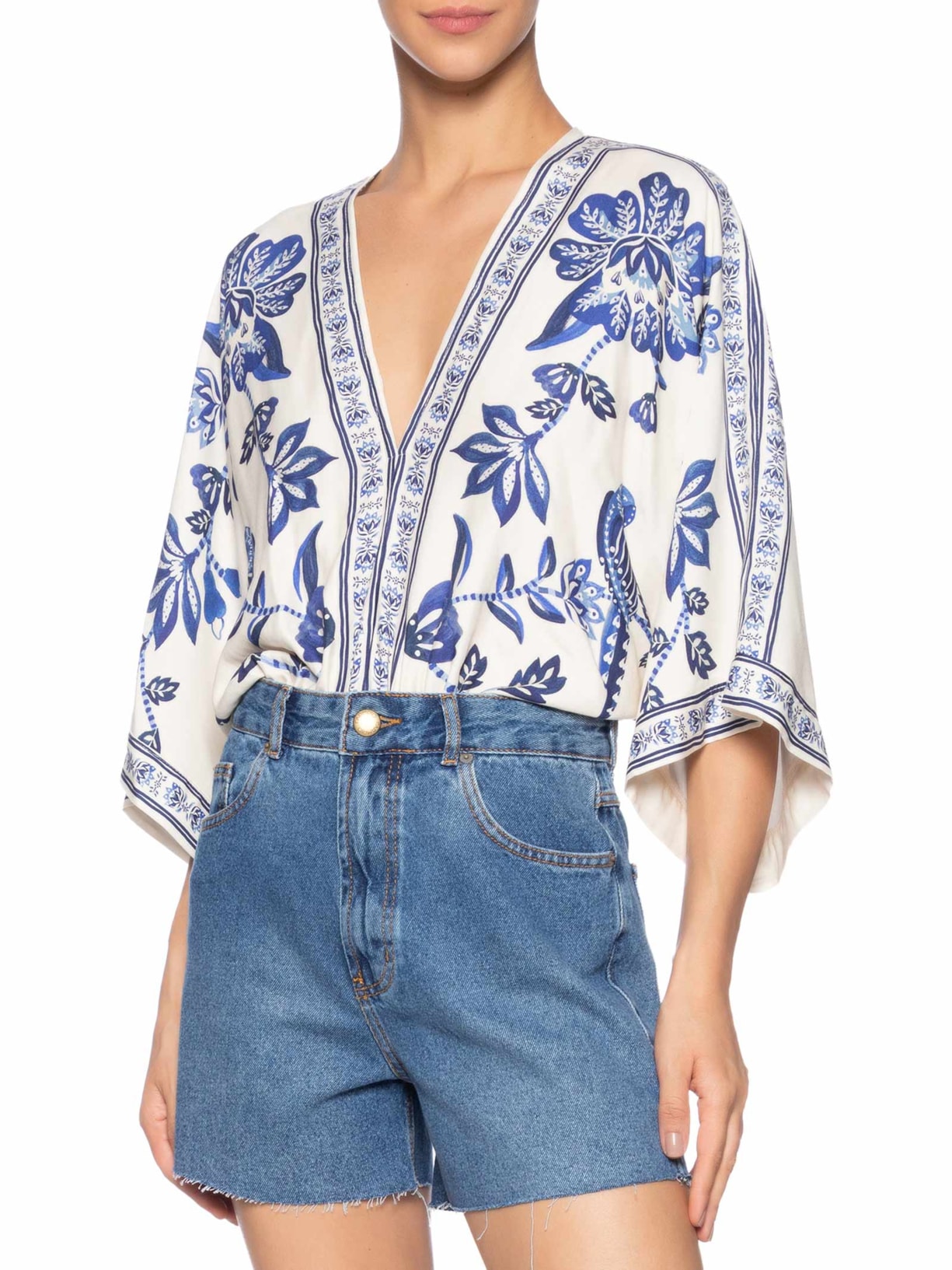 Body Coqueiro Tropical Branco Farm