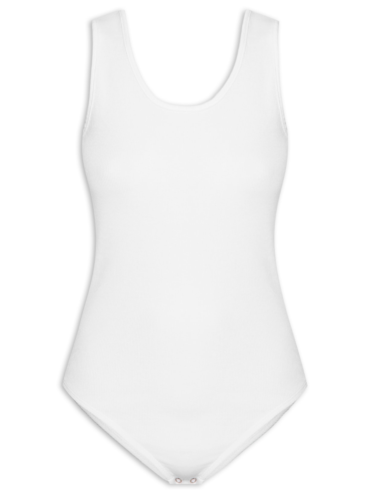 Body Costas Decotada - Branco