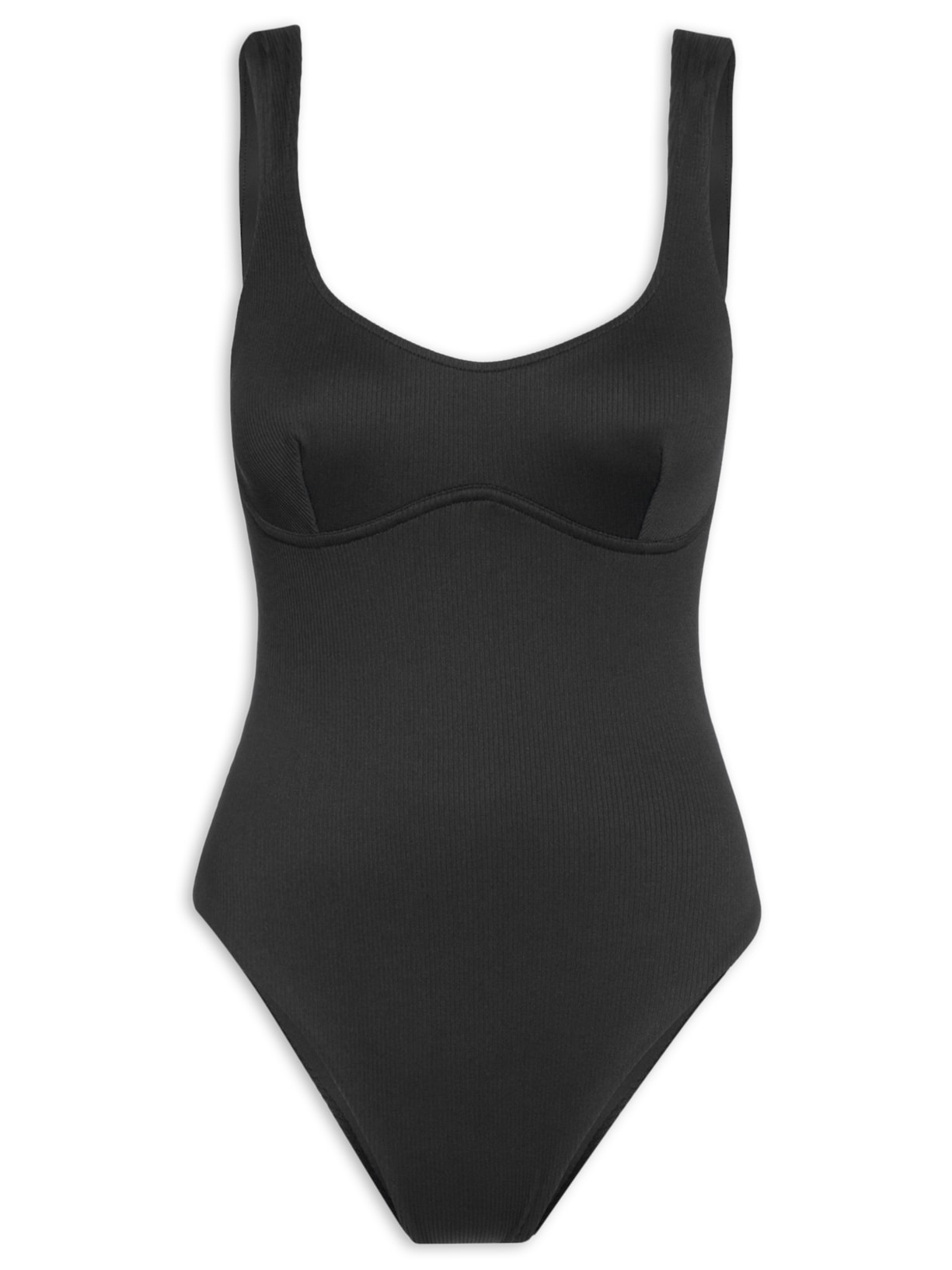 Body Cotelê - Preto