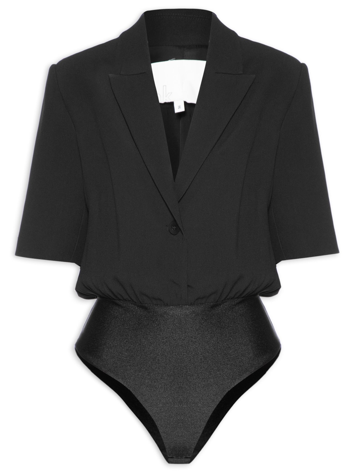 Body Crepe Cometa Rosie - Preto